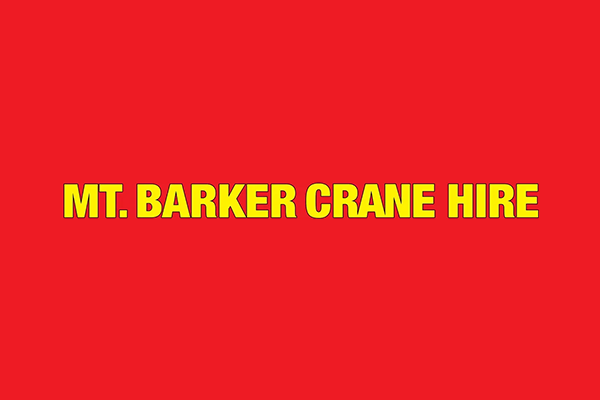 Mt. Barker Crane Hire